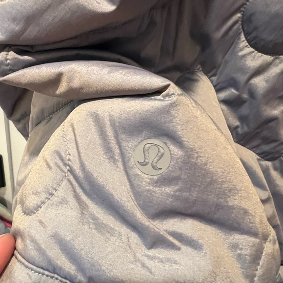 Lululemon Insulated Quilted Pullover Jacket Heathered Dusky Lavender - Picture 8 of 8